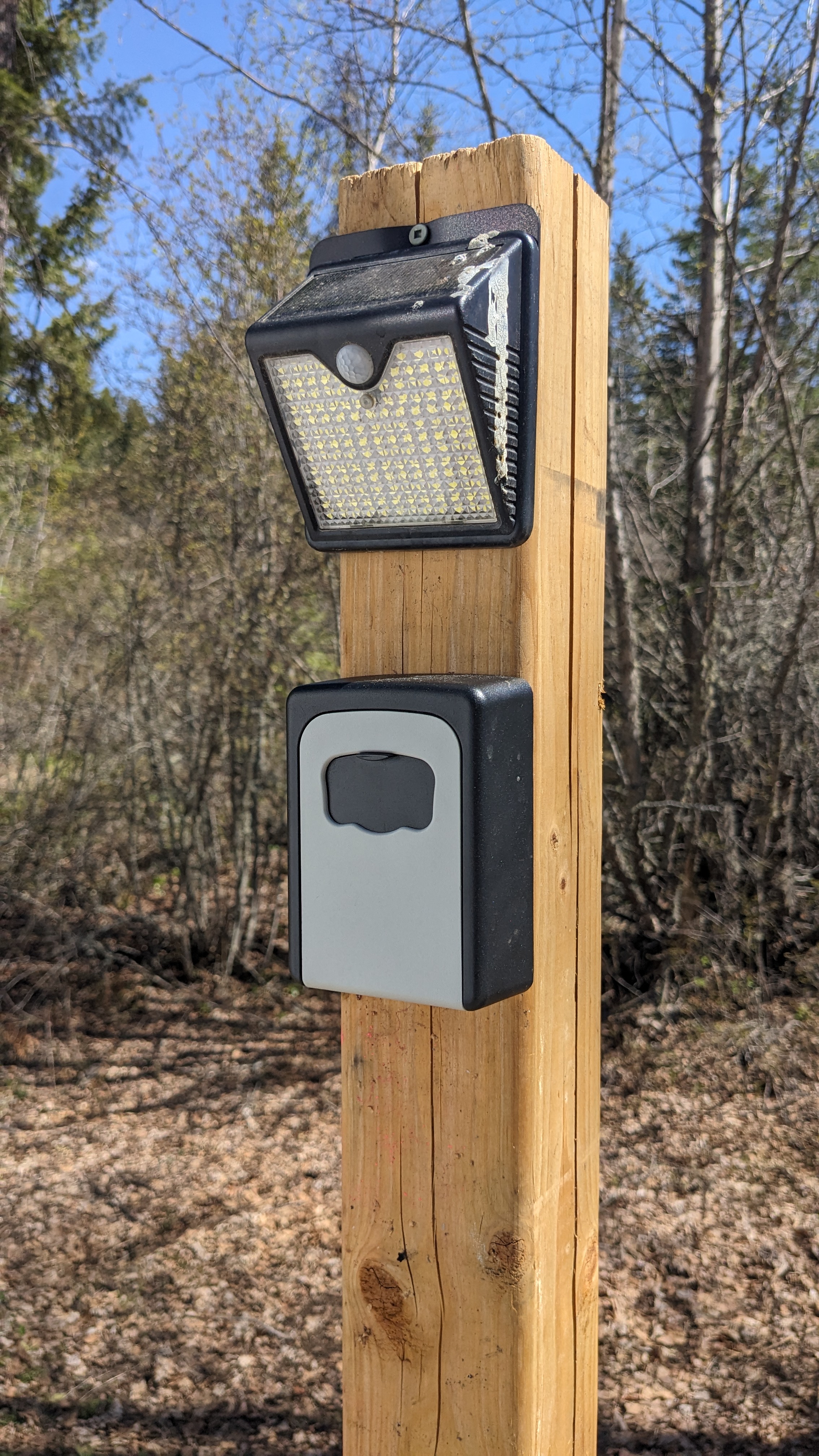 Lock box for dome key